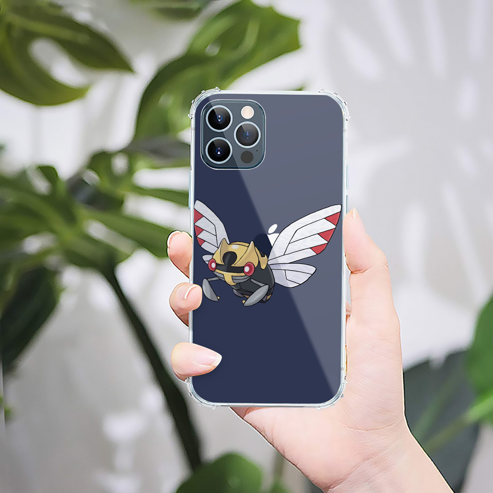 （画像用） ポケットモンスター Pokémon 【iPhone 12シリーズ対応】透明スマホケース（クリアソフトケース）